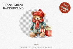 Christmas Teddy Bear Toy Santa Winter Clipart PNG Scrapbook watercolor Christmas Santa teddy bear toy character xmas clipart nursery art holiday winter Nursery wall art card making collage printable files xmas decor junk journal sublimation santa 