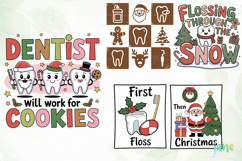 Christmas Teeth Dentist Sublimation Product Image 1