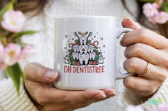 Christmas Teeth Dentist Sublimation Product Image 3