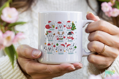 Christmas Teeth Dentist Sublimation Product Image 5
