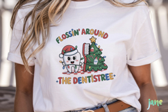 Christmas Teeth Dentist Sublimation Product Image 2