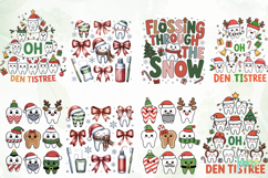 Christmas Teeth Dentist Sublimation Product Image 5