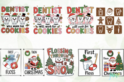 Christmas Teeth Dentist Sublimation Product Image 4