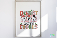 Christmas Teeth Dentist Sublimation Product Image 3
