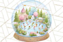 Christmas Terrarium Clipart PNG Product Image 4