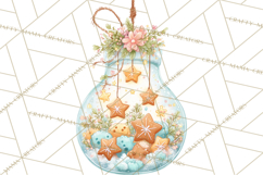 Christmas Terrarium Clipart PNG Product Image 3