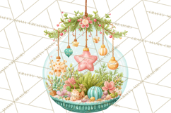 Christmas Terrarium Clipart PNG Product Image 4