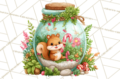 Christmas Terrarium Clipart PNG Product Image 5