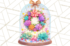 Christmas Terrarium Clipart PNG Product Image 5
