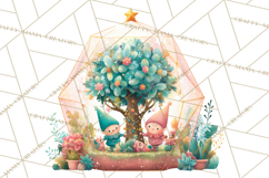 Christmas Terrarium Clipart PNG Product Image 5