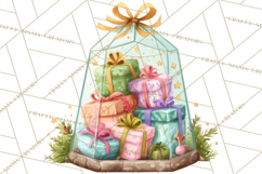 Christmas Terrarium Clipart PNG Product Image 3