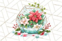 Christmas Terrarium Clipart PNG Product Image 5