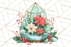 Christmas Terrarium Clipart PNG Product Image 2