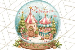 Christmas Terrarium Clipart PNG Product Image 2