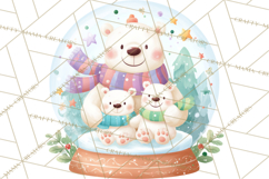 Christmas Terrarium Clipart PNG Product Image 5