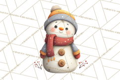 Christmas Turkey PNG, Rustic Holiday Clipart Product Image 3