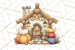 Christmas Turkey PNG, Rustic Holiday Clipart Product Image 4