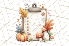Christmas Turkey PNG, Rustic Holiday Clipart Product Image 2