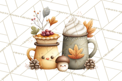 Christmas Turkey PNG, Rustic Holiday Clipart Product Image 2
