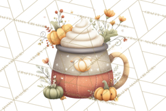 Christmas Turkey PNG, Rustic Holiday Clipart Product Image 4