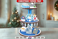 Christmas Tiered Tray Laser Cut Bundle | Festive Tiered Tray Product Image 2