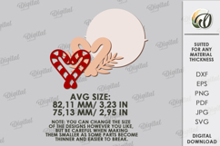 Christmas Tiered Tray Decor Laser Cut. Wall Decor SVG Product Image 2