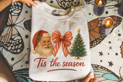 Tis The Season PNG, Santa Claus PNG, Merry Christmas PNG Product Image 3