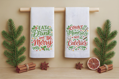 Christmas Kitchen Set, cutting board, Christmas towel, mug Product Image 11