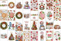Christmas kitchen towel | Holiday baking prin Product Image 4