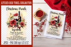 Christmas Towel Designs| Kitchen Towel Sublimation PNG Product Image 6