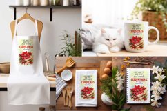 Christmas Towel Designs| Kitchen Towel Sublimation PNG Product Image 9