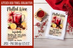 Christmas Towel Designs| Kitchen Towel Sublimation PNG Product Image 8