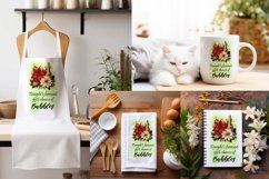 Christmas Towel Designs| Kitchen Towel Sublimation PNG Product Image 6