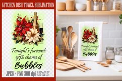 Christmas Towel Designs| Kitchen Towel Sublimation PNG Product Image 5