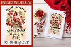 Christmas Towel Designs| Kitchen Towel Sublimation PNG Product Image 8