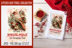 Christmas Towel Designs| Kitchen Towel Sublimation PNG Product Image 6
