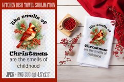 Christmas Towel Designs| Kitchen Towel Sublimation PNG Product Image 7