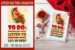 Christmas Towel Designs| Kitchen Towel Sublimation PNG Product Image 9