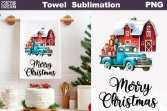 Towel Bundle Sublimation | Christmas Towel Bundle Product Image 9