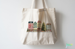 Christmas Town Clipart Product Image 4