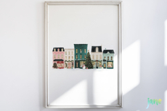 Christmas Town Clipart Product Image 5