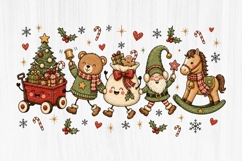 Christmas Toy Parade Character Clipart PNG Product Image 1