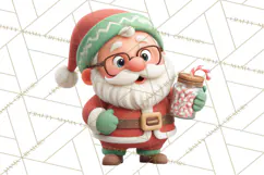 Santa’s Secret Workshop Clipart PNG, Christmas Png Product Image 2