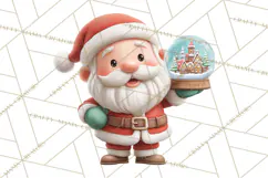 Santa’s Secret Workshop Clipart PNG, Christmas Png Product Image 3