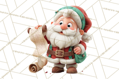 Santa’s Secret Workshop Clipart PNG, Christmas Png Product Image 4