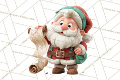 Santa’s Secret Workshop Clipart PNG, Christmas Png Product Image 4