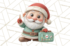 Santa’s Secret Workshop Clipart PNG, Christmas Png Product Image 5