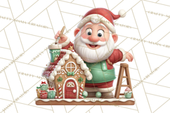 Santa’s Secret Workshop Clipart PNG, Christmas Png Product Image 2