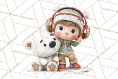 Santa’s Secret Workshop Clipart PNG, Christmas Png Product Image 4