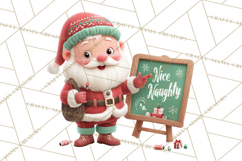 Santa’s Secret Workshop Clipart PNG, Christmas Png Product Image 3